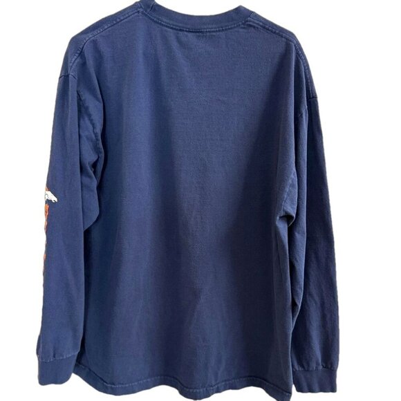 Men's NFL Team Apparel Denver Broncos Long Sleeve T Shirt Size XL - Picture 2 of 7